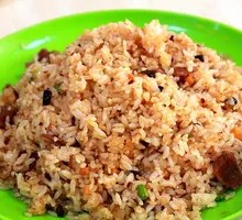 Pickled Vegetable and Beef Fried Rice