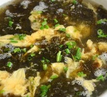Seaweed and Egg Soup