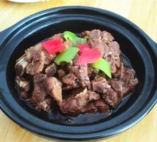 Braised Pork Ribs with Rice