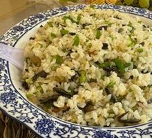 Dried Mushroom Fried Rice