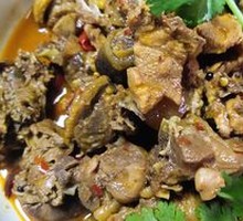 Stewed Chicken with Brown Sauce