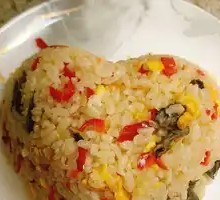 Dried Mushroom Fried Rice