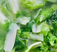 Bok Choy Soup
