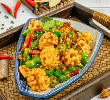 Dai-Style Oil-Puffed Squid