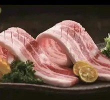 Freshly Sliced Pork Belly