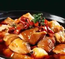 Fatty Intestine Chicken Dry Pot
