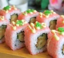 Cherry Blossom Sushi Roll