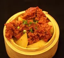 Steamed Beef with Rice Flour