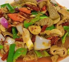 Spicy Donkey Intestine