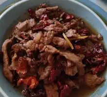 Clear Mu Smoke Stir-Fried Beef with Pepper