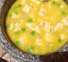 Fresh Crab Roe Tofu Pudding