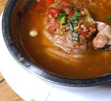 Garlic Braised Pig Brain