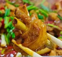 Signature Duck Wing, Leg, and Liver