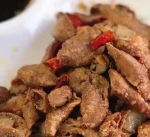 Fried Beef Intestines