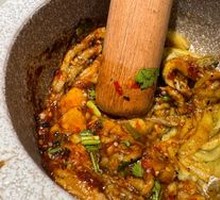 Fried Eggplant with Garlic