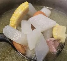 Radish and Pork Rib Soup