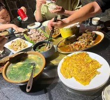 Goji Berry Pan-Fried Egg Soup