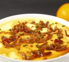 Chicken Mushroom Steamed Free-Range Eggs