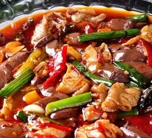 Fatty Intestine with Blood Curd