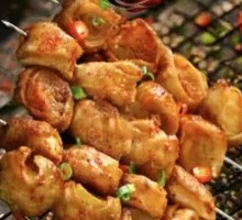 Grilled Pork Intestine