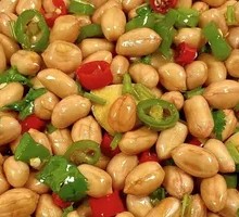 Spiced Marinated Peanuts