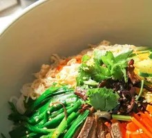 Chicken丝 Cold Rice Noodles