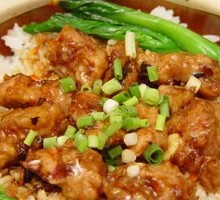 Garlic Pork Rib Rice