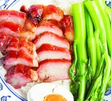 Cantonese BBQ Pork Rice