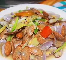 Stir-fried Scallops with Ginger and Green Onion