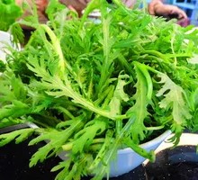Chinese chrysanthemum greens