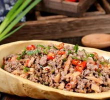 Spicy Beef Minced with Chili Rice Bowl