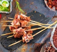 Homemade Pork Rib Skewers
