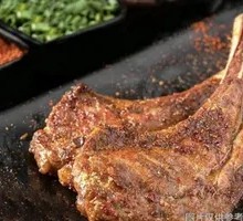 Charcoal-Grilled Ribeye Lamb Chop