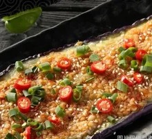 Braised Pork Sauce Grilled Eggplant