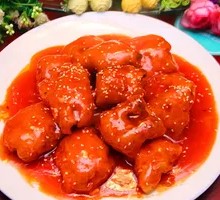 Sweet and Sour Fish Cubes