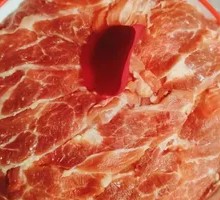 Freshly Sliced Pork Snowflake