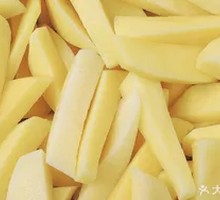 Freshly Sliced Potato
