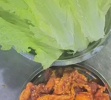 Pork Belly with Lettuce