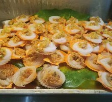 Golden Scallop with Rice Noodles