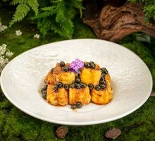 Black Sugar Pearl Glutinous Rice Cake