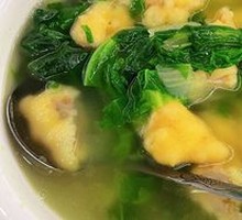 Crispy Pork and Chinese Cabbage Soup