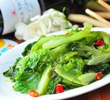 Stir-Fried Lettuce