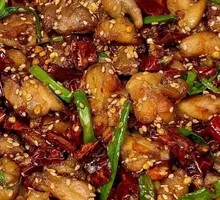 Dry-Fried Spicy Chicken
