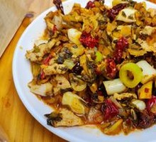 Pickled Vegetable and Pork Slices