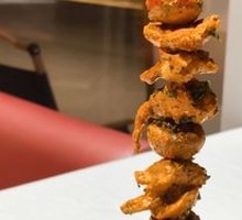 Indian Grilled Mushroom Chicken