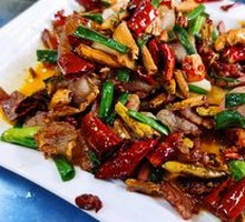 Stir-fried Salted Pork