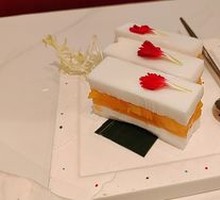 Mango Coconut Jelly Cake