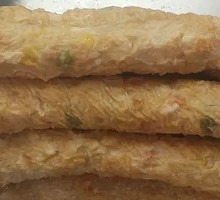 Fried Tofu Skin Rolls with Shrimp