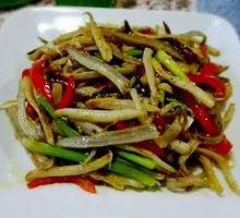 Dry-Fried Lotus Root Strips
