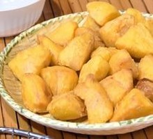 Fried Potato Cubes
